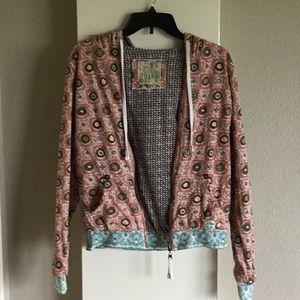 Billabong reversible hooded sweatshirt